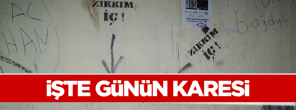 İşte günün karesi: Zıkkım iç!