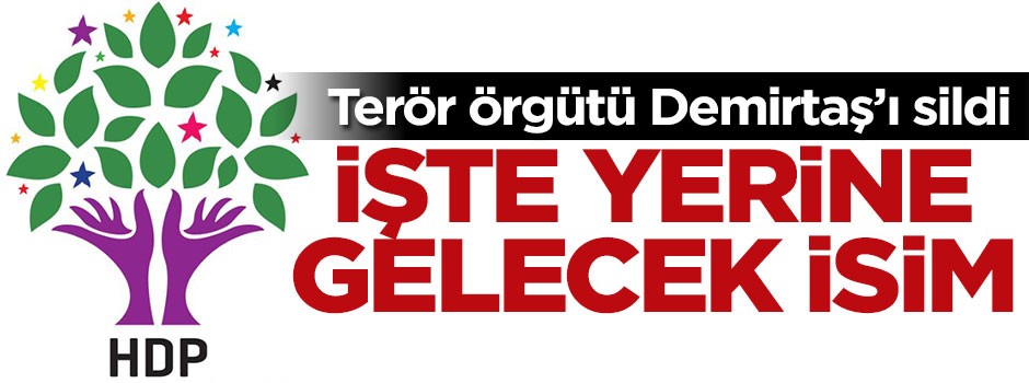 İşte HDP'de Demirtaş'ın yerine konuşulan isim