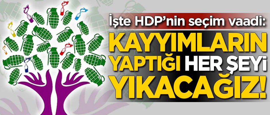 İşte HDP’nin seçim vaadi: Kayyımların yaptığı her şeyi yıkacağız