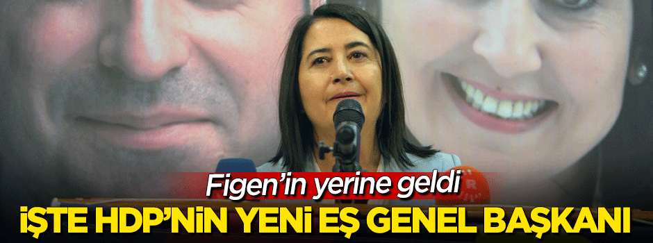 İşte HDP'nin yeni eş genel başkanı