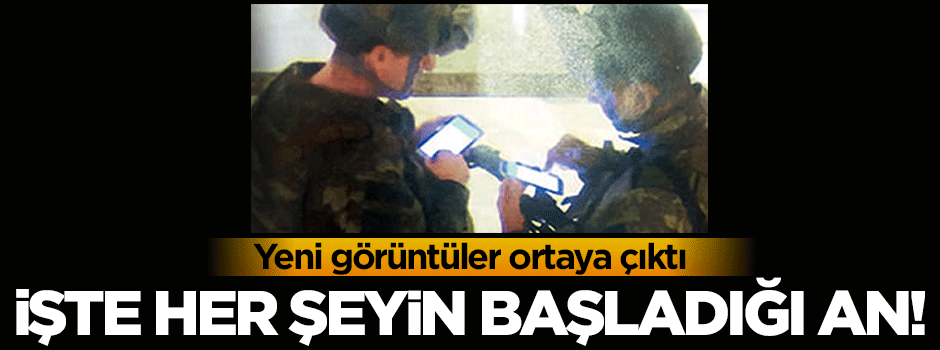İşte her şeyin başladığı o an!