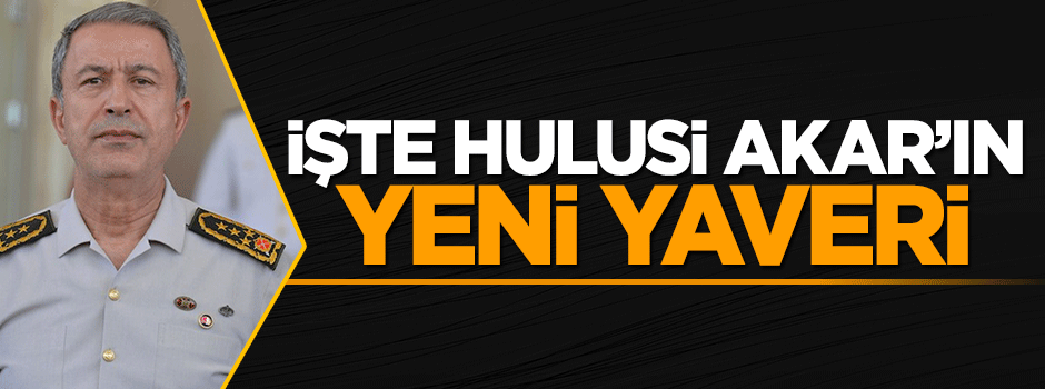 İşte Hulusi Akar'ın yeni yaveri de Yenikapı'daydı
