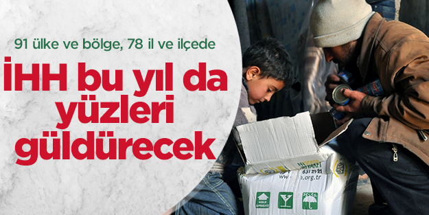 İşte İHH'nın bu yıl faaliyette bulunucağı ülke ve bölgeler