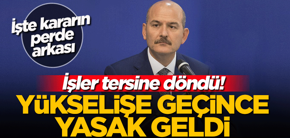 İşte kararın perde arkası: İşler tersine döndü! Yükselişe geçince yasak geldi