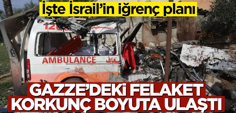 İşte katil İsrail'in korkunç planı