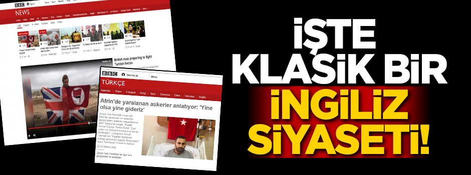 İşte klasik bir İngiliz siyaseti!