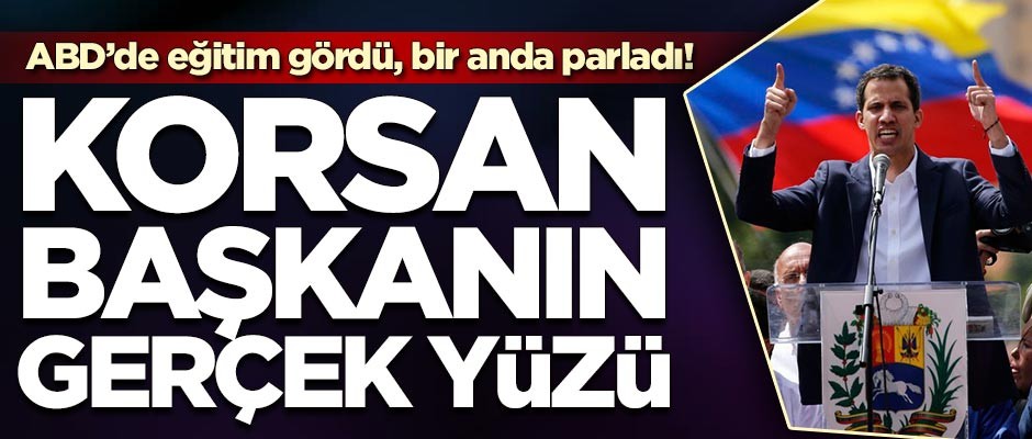 İşte korsan başkanın gerçek yüzü