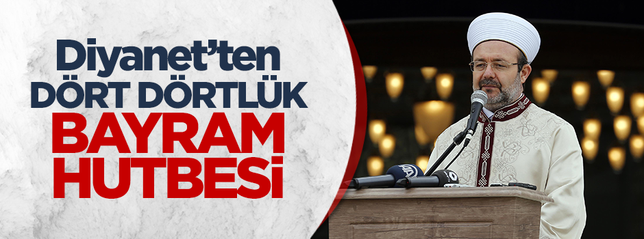 İşte Kurban Bayramı'nda okunacak hutbe