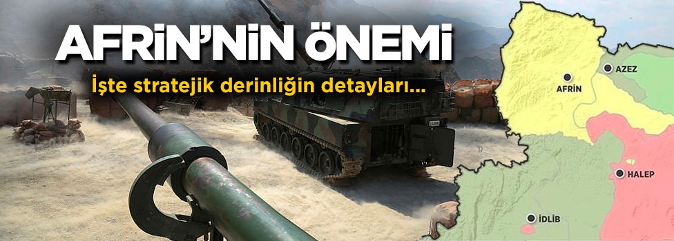 İşte madde madde Afrin'in önemi