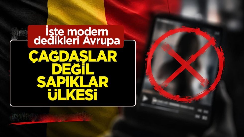İşte modern dedikleri Avrupa! Çağdaşlar değil sapıklar ülkesi