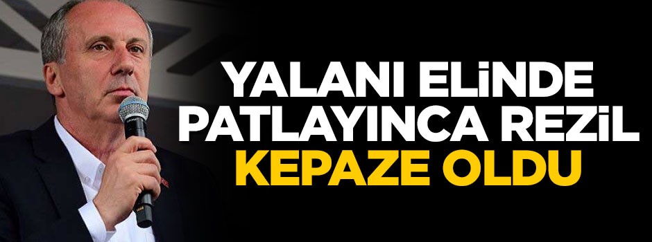 İşte Muharrem İnce'nin rezil olduğu anlar