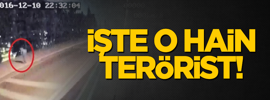 İşte o hain terörist