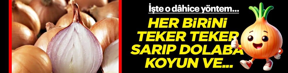 İşte o müthiş yöntem: Her birini teker teker sarıp dolaba koyun! 