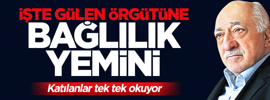 İşte paralel ihanet çetesinin 'devleti ele geçirme' yemini