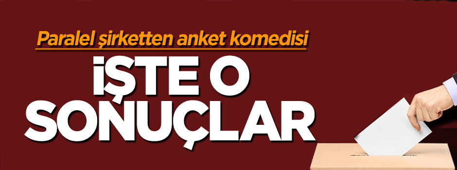 İşte Paralel şirketin komedi anketi