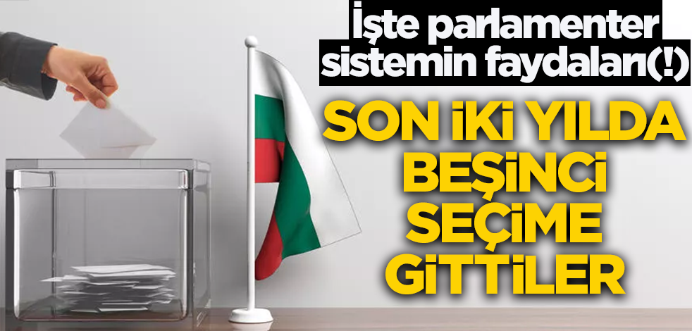 İşte parlamenter sistemin faydaları(!) Son iki yılda beşinci kez seçim yapıyorlar