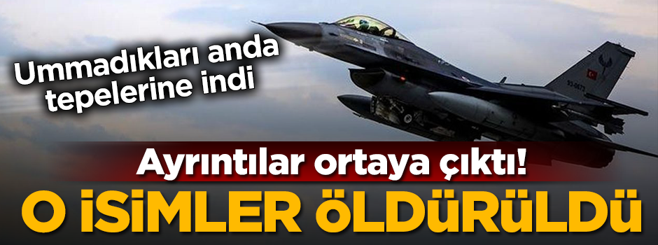 İşte PKK toplantısının vurulduğu operasyonun detayları