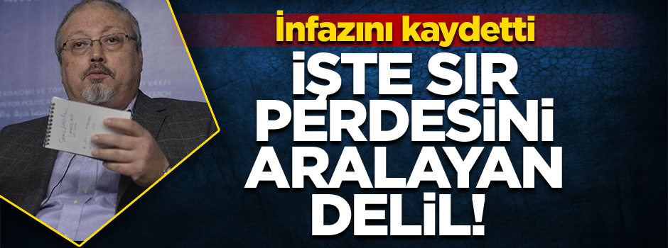 İşte sır perdesini aralayan delil! İnfazını kaydetti