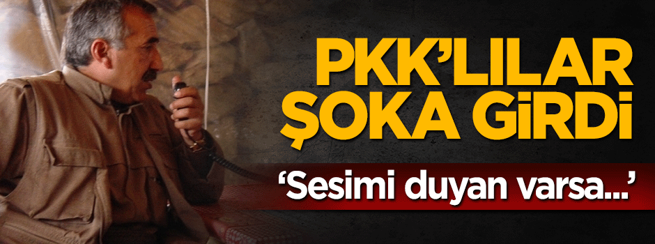 İşte şoka giren PKK'lıların telsiz konuşmaları