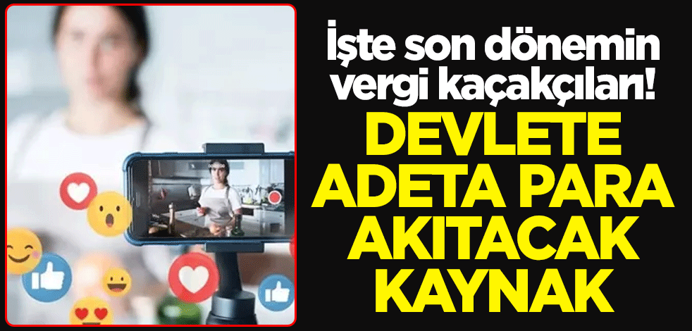 İşte son dönemin vergi kaçakçıları! Devlete adeta para akıtacak kaynak