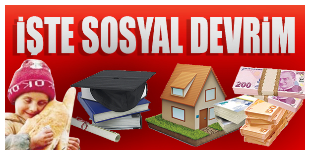 İşte sosyal devrim