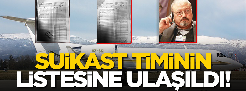İşte suikast uçağındaki Suudiler! Hepsinin ismine ulaşıldı