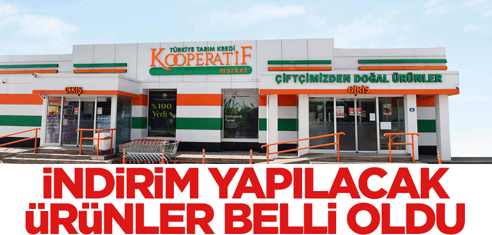 İşte Tarım Kredi Kooperatif Marketleri'ndeki indirim listesi! Ayçiçek yağı ve şeker...