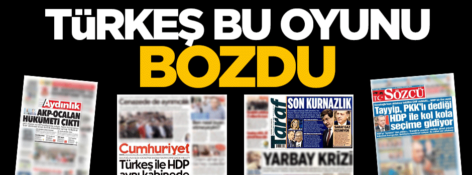 İşte Tuğrul Türkeş'in bozduğu tuzak