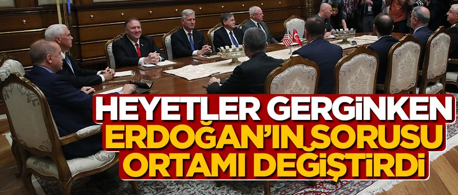 İşte Türkiye-ABD görüşmesinin detayları