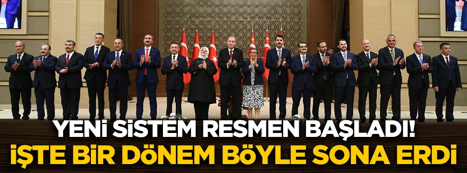 İşte Türkiye'de bir dönem böyle sona erdi!
