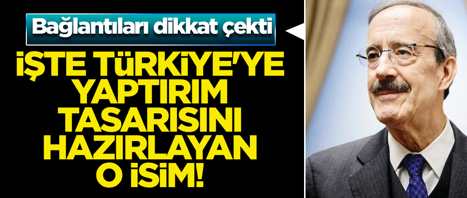 İşte Türkiye'ye yaptırım tasarısını hazırlayan o isim!