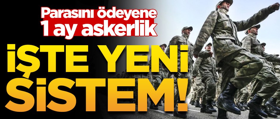 Belli oldu! İşte yeni askerlik sistemiyle ilgili detaylar