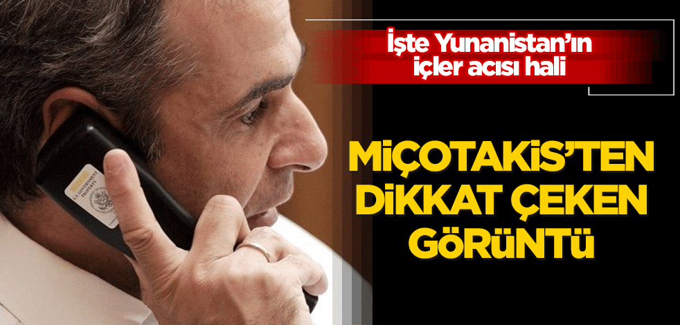 İşte Yunanistan'ın içler acısı hali: Miçotakis'ten dikkat çeken görüntü!