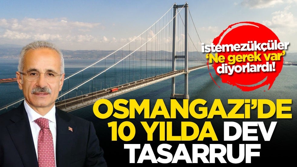 İstemezükçüler ‘Ne gerek var’ diyorlardı! Osmangazi'de 10 yılda dev tasarruf