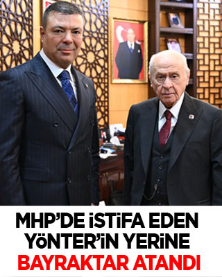 İstifa eden Yönter’in yerine atandı! MHP’nin yeni Genel Başkan Yardımcısı Özgür Bayraktar oldu