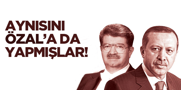'İstifa' yaygarasını Özal'a karşı da koparmışlar
