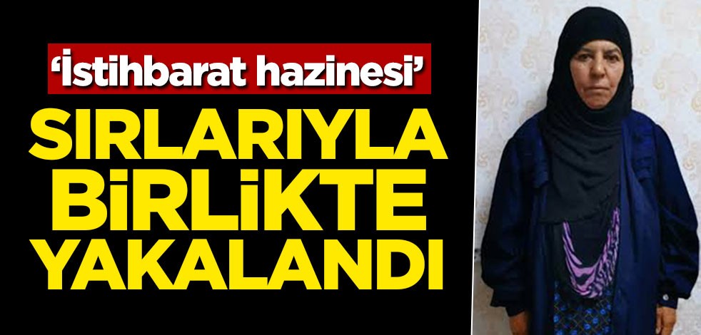 'İstihbarat hazinesi' sırlarıyla yakalandı!