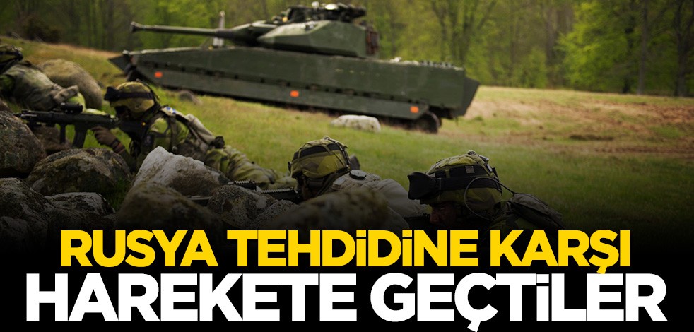 İsveç artan Rusya tehdidine karşı harekete geçti