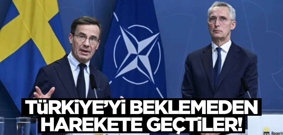 İsveç, Türkiye'yi beklemeden harekete geçti!