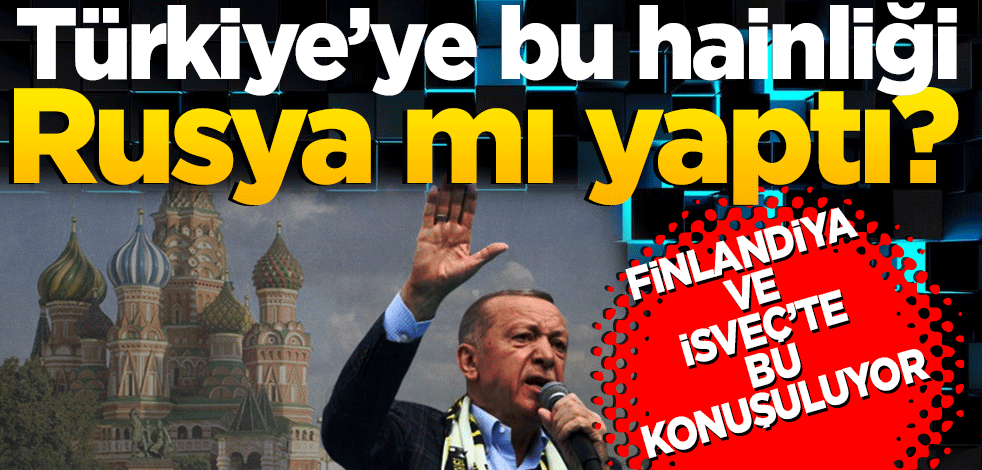 İsveç ve Finlandiya bunu konuşuyor: Erdoğan karşıtı gösterilerin arkasında Rusya var