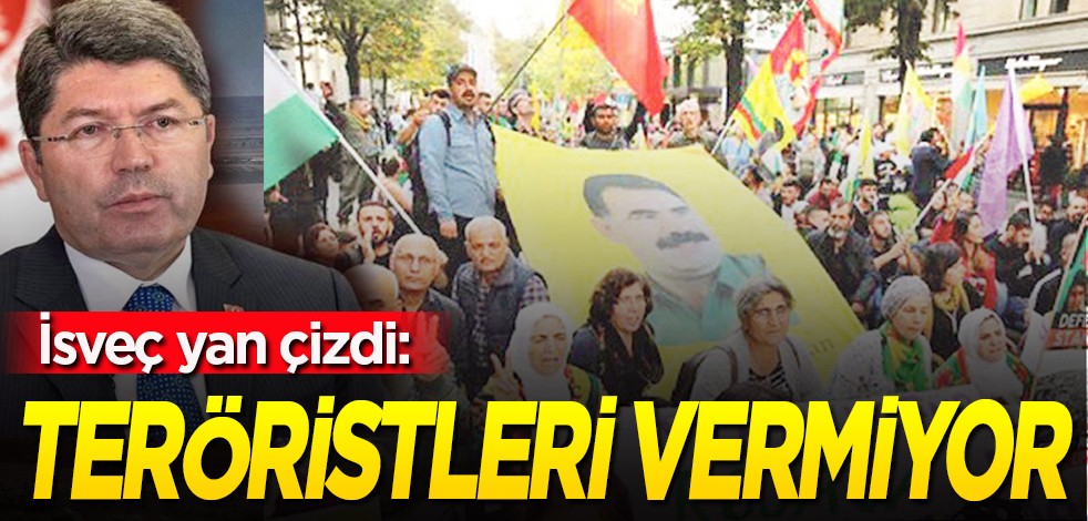 İsveç yan çizdi: Teröristleri vermiyor