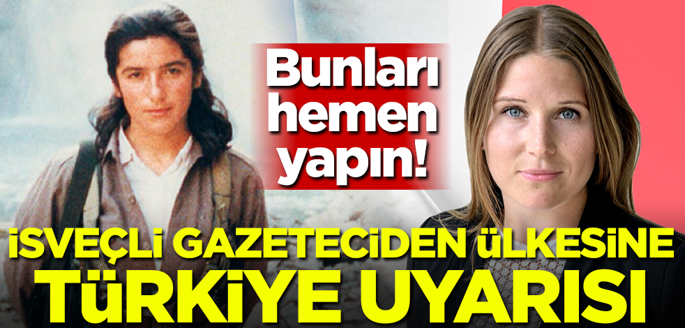 İsveçli gazeteciden ülkesine Türkiye uyarısı!