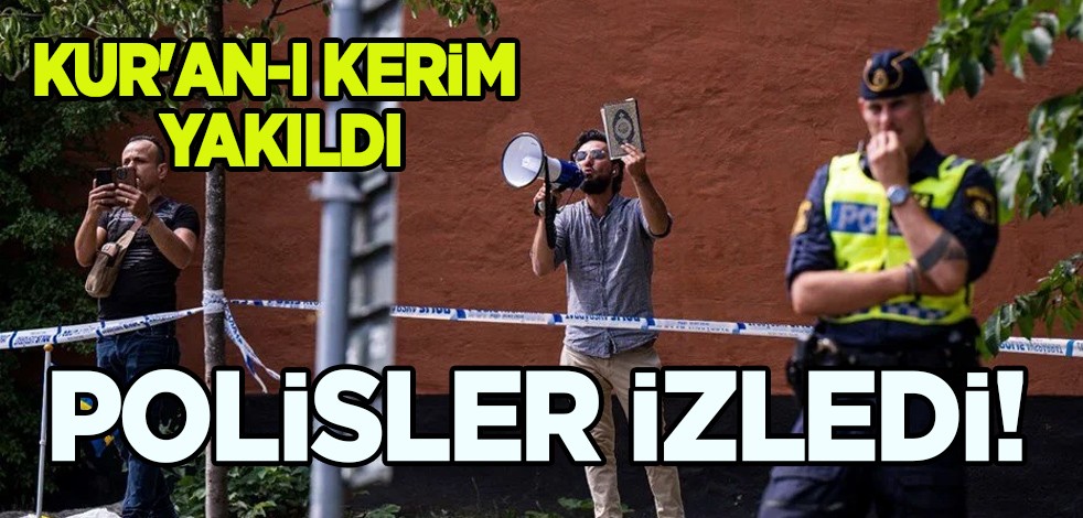 İsveç'te cami önünde Kur'an-ı Kerim yakıldı: Manzara izler gibi beklediler! Türkiye'nin o tepkisi