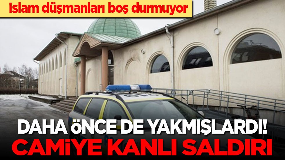 İsveç'te daha önce yaktıkları camiye bu kez kanla saldırdılar