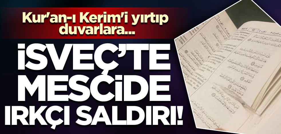 İsveç'te hastane mescidine ırkçı saldırı