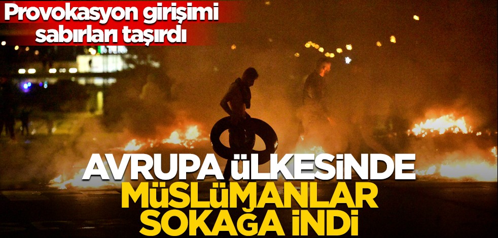 İsveç’te Kur’an-ı Kerim yakılması sonrası Müslümanlardan protesto