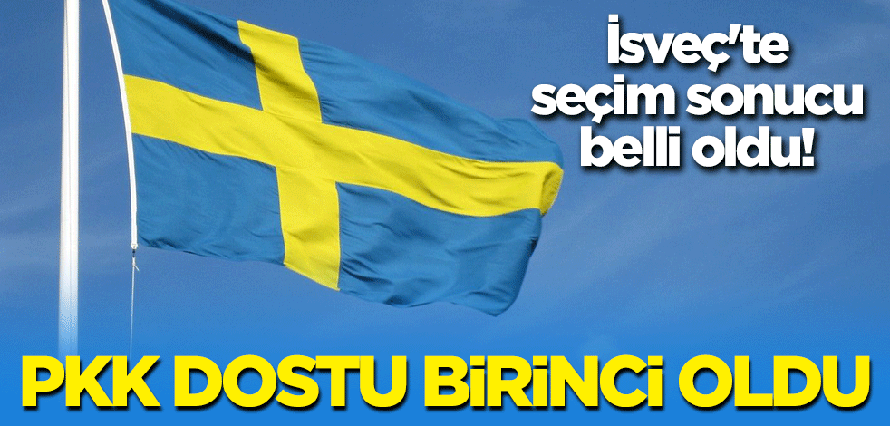 İsveç'te seçim sonucu belli oldu! PKK dostu Andersson birinci oldu