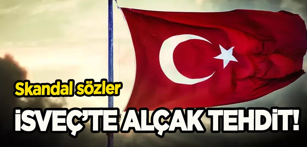 İsveç'ten çok büyük bir skandal daha! Türk bayrağına saygısızlık: O grubun sözleri dünya gündeminde