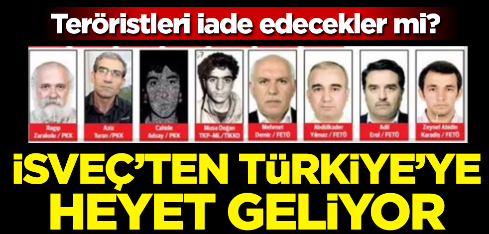 İsveç'ten Türkiye'ye heyet geliyor