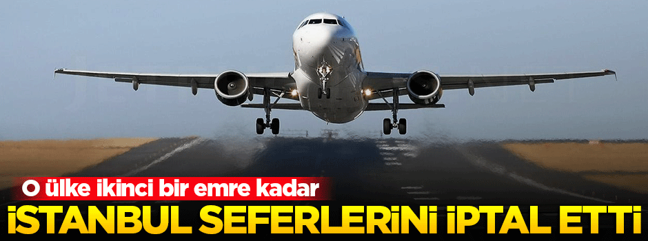 İsviçre İstanbul seferlerini iptal etti